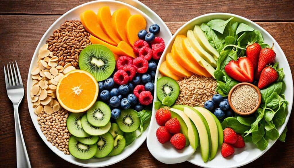 A balanced diet for health and quality of life. Balanced diet for health and quality of life