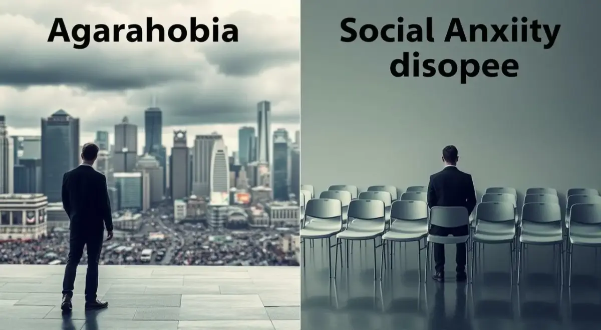 Comparison between Agoraphobia and Social Phobia