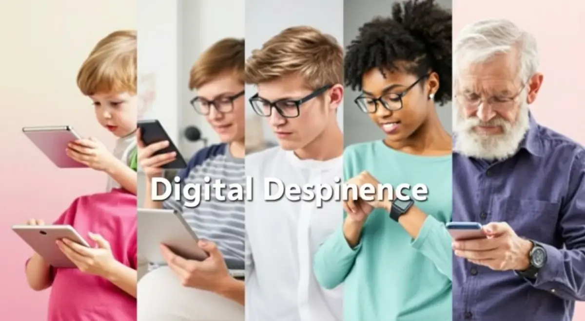 Digital Addiction by Age Group