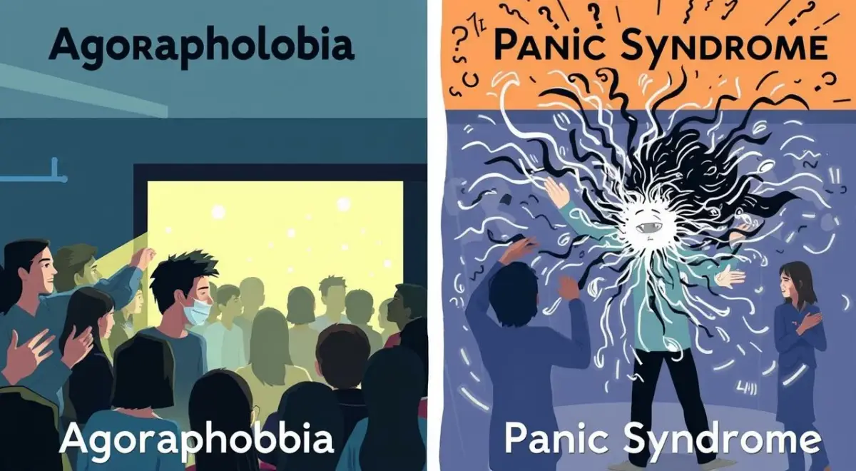 Differences between Agoraphobia and Panic Disorder