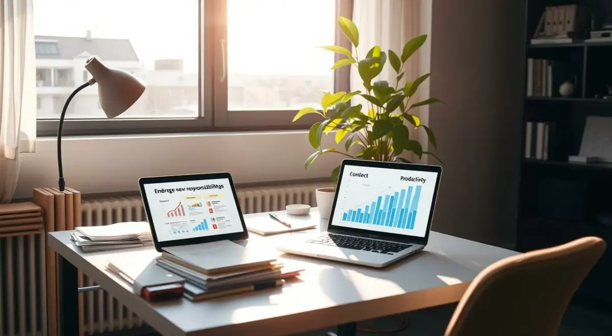 Strategies for overcoming the fear of new professional responsibilities.