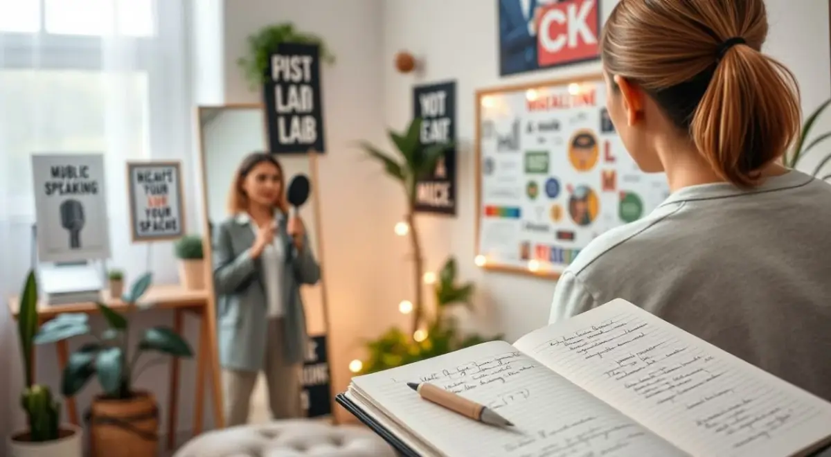 Exercises to overcome fear of public speaking