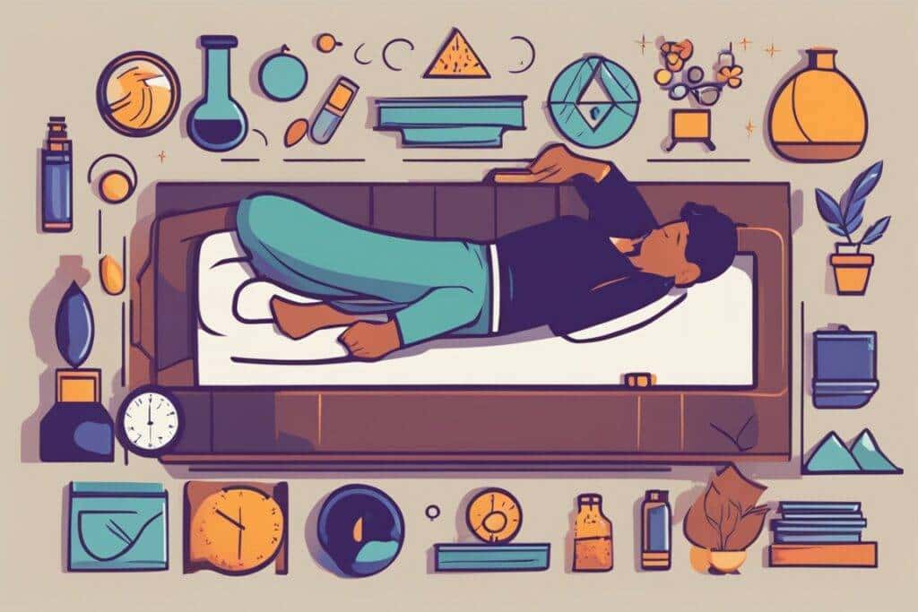 Hypnosis combined with other therapies for anxiety. Illustration about anxiety care and emotional regulation