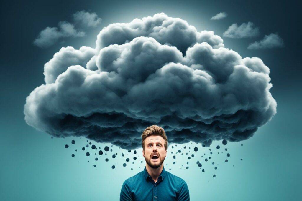 Image related to anxiety. Anxiety-related image