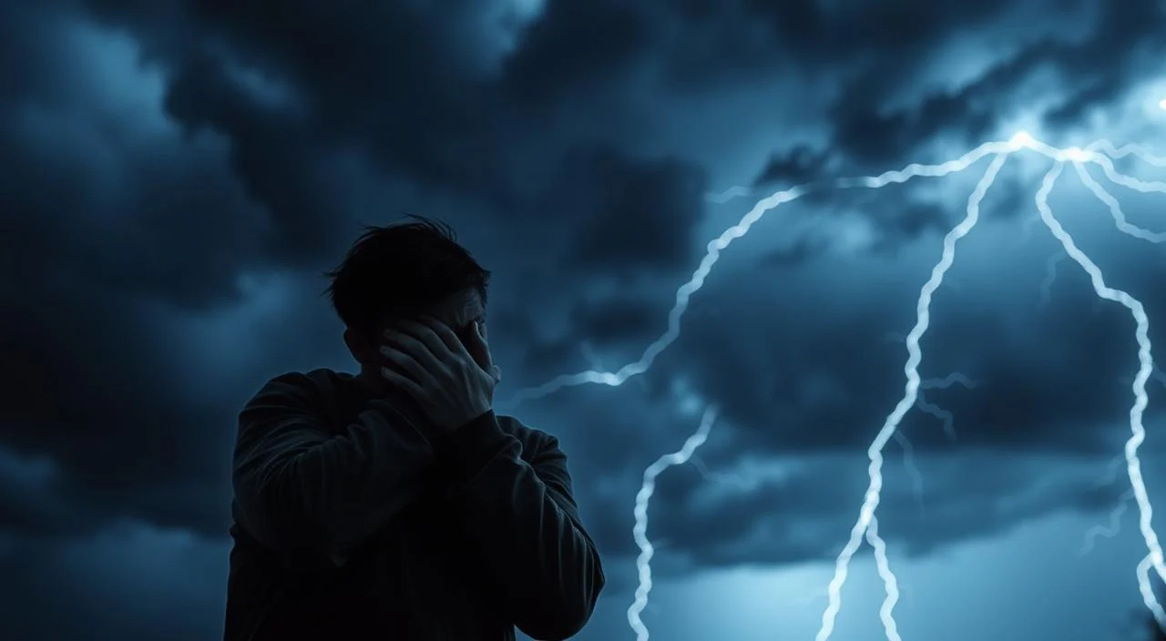 Overcome your fear of thunder and lightning.