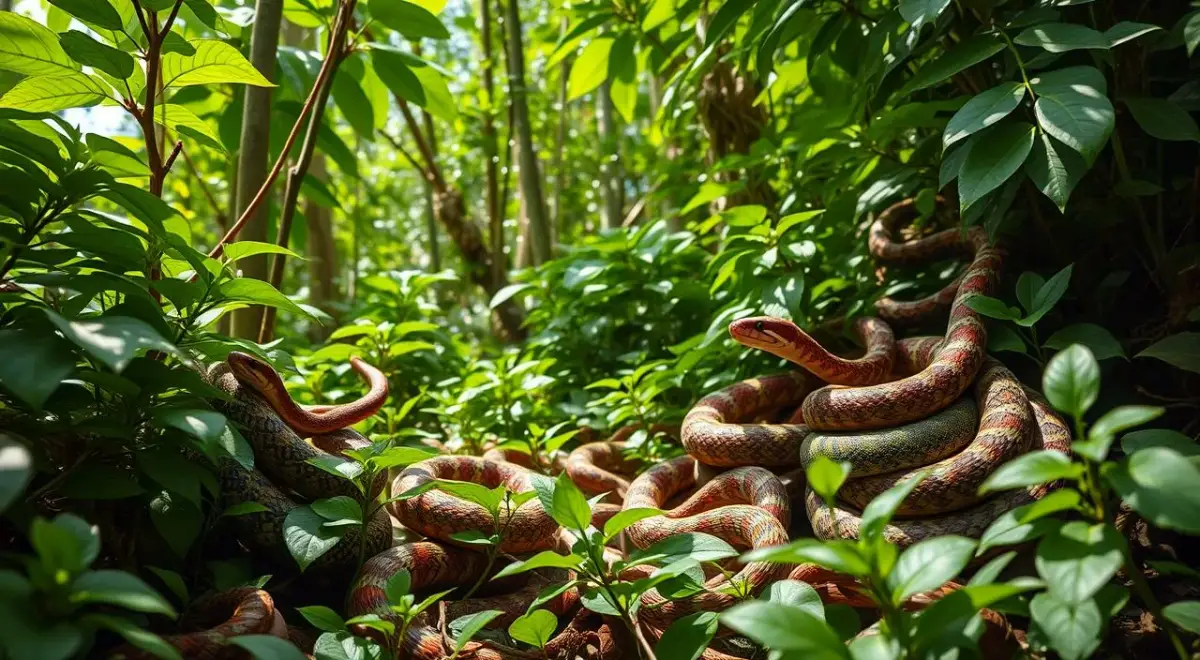 Snakes in nature