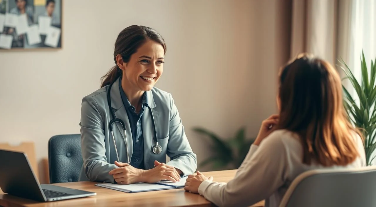 professional support Therapy visual about facing fear with calm professional support