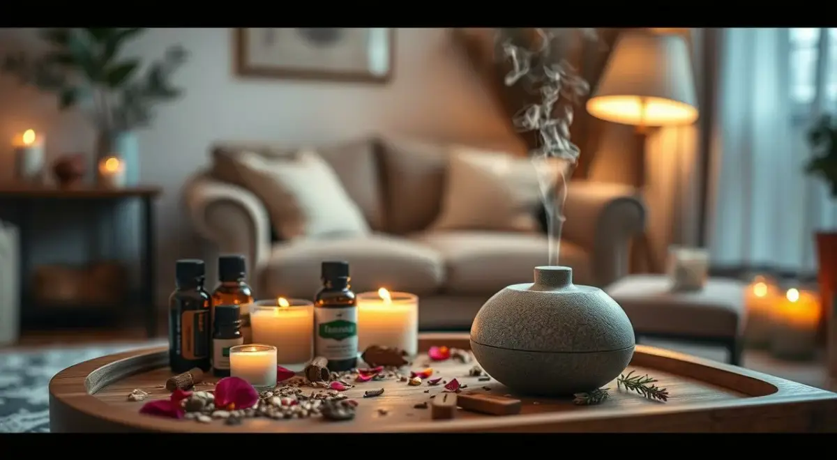Aromatherapy at home aromaterapia em casa