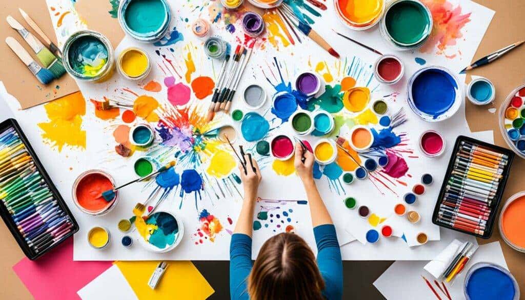 art therapy in the corporate environment Anxiety care visual about calm breathing and emotional regulation