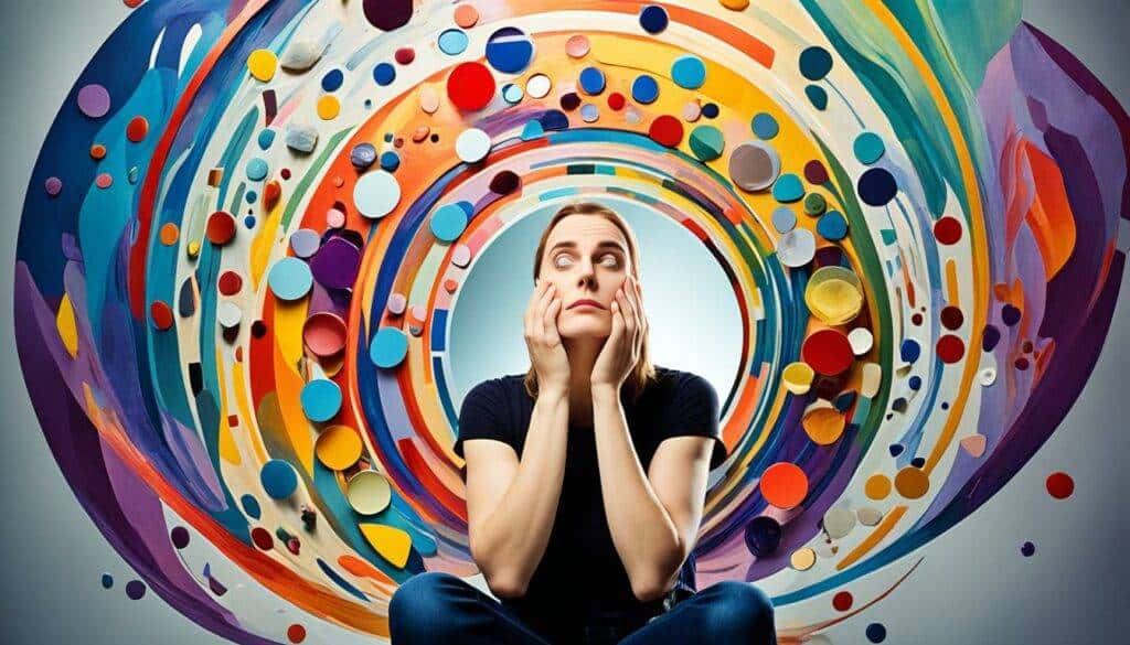 self-knowledge Illustration about mental health and emotional well-being