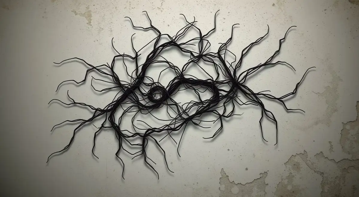 emotional scar Illustration about mental health and emotional well-being