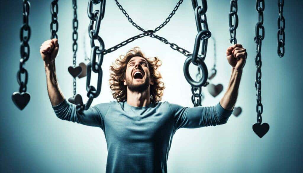 How to overcome emotional dependency Illustration about mental health and emotional well-being