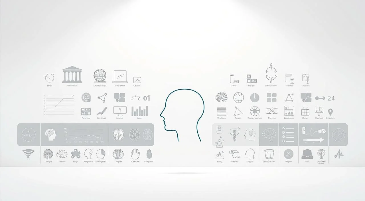 Illustration about mental health and emotional well-being