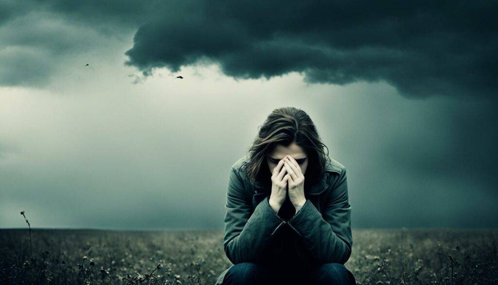 definition of depression Illustration about depression support and emotional recovery
