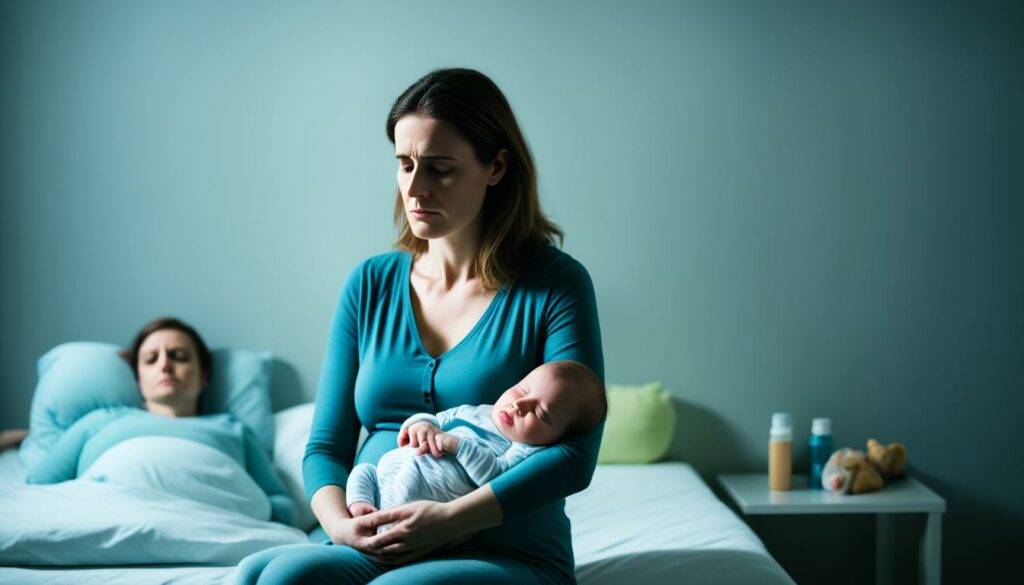 Postpartum depression and its relationship to pregnancy. depression post-partum and relationship with a pregnancy
