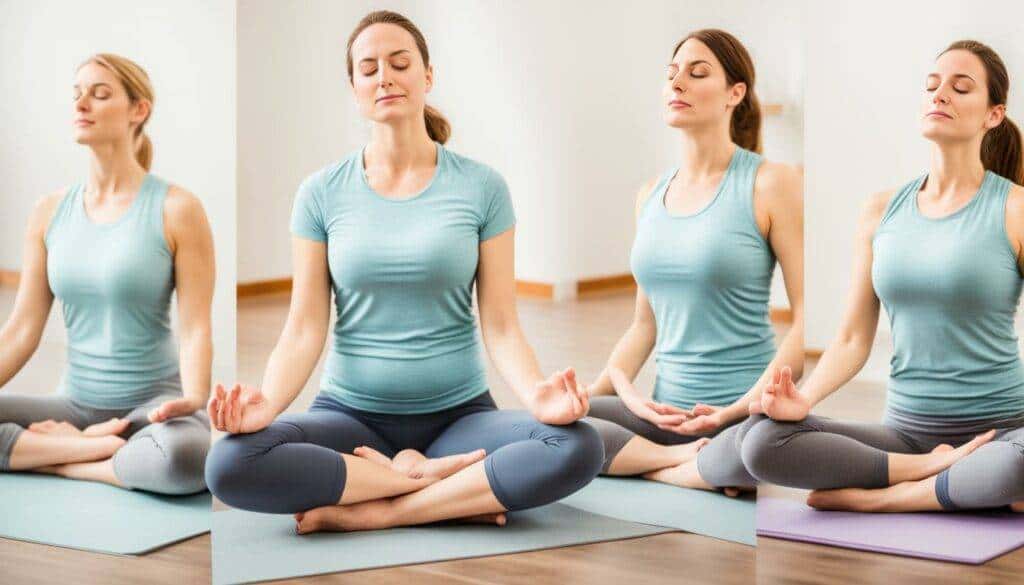 tips for mindful breathing Anxiety care visual about calm breathing and emotional regulation