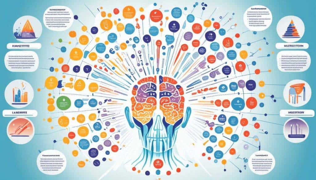 risk factors for labyrinthitis Illustration about mental health and emotional well-being