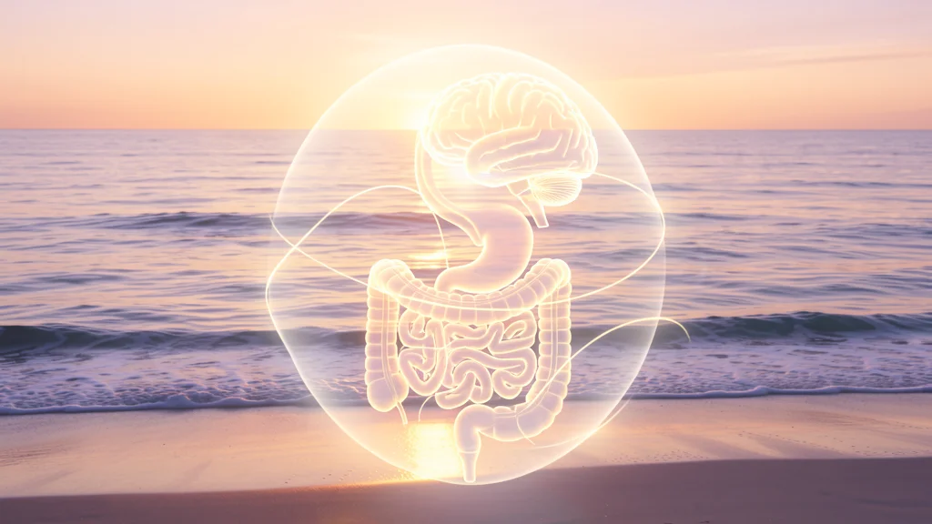 Calm ocean sunset symbolizing nervous system healing