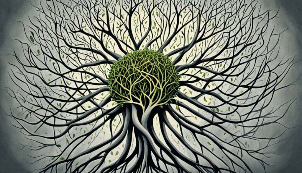 belief formation Illustration about mental health and emotional well-being