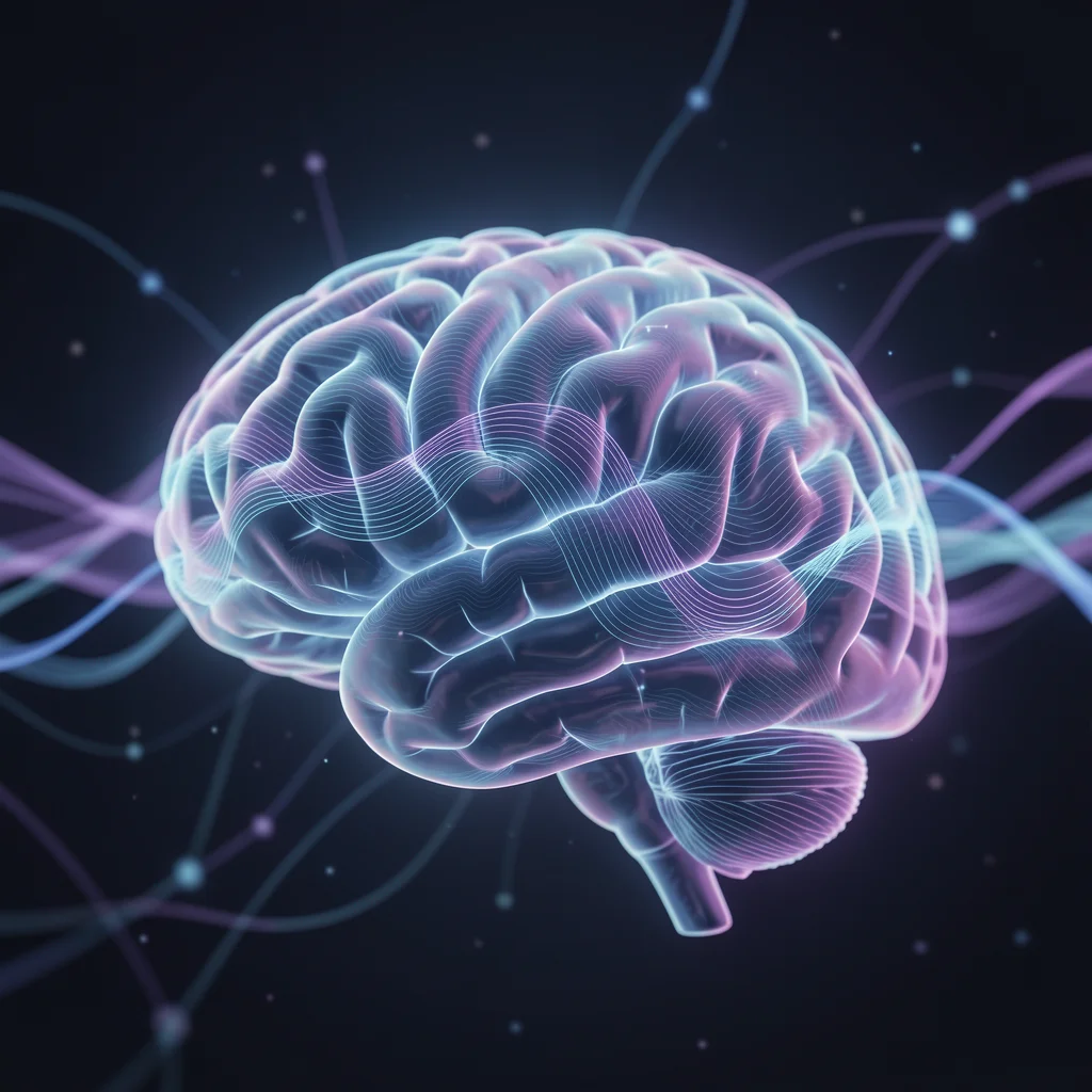Visualization of the brain with sleep brain waves