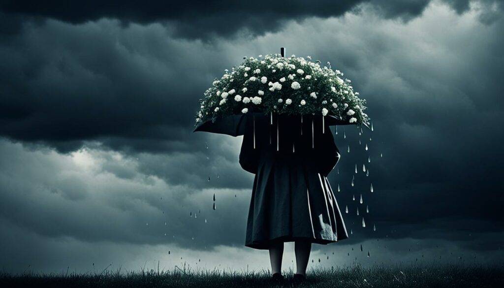 manifestations of depression Illustration about depression support and emotional recovery