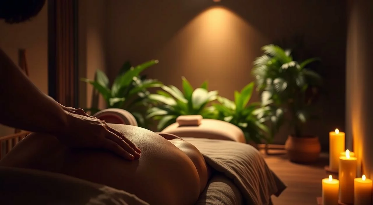 Relaxing massage massagem relaxante