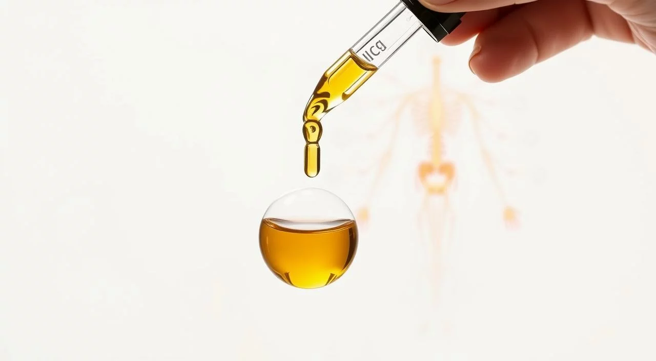 CBD oil and the endocannabinoid system Illustration about anxiety care and emotional regulation