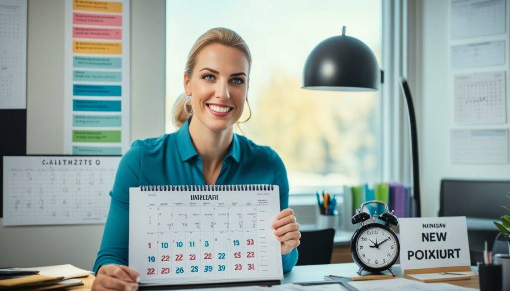 time management and personal planning Illustration about mental health and emotional well-being