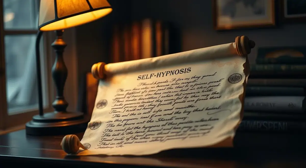 self-hypnosis script Clinical hypnosis visual about focused attention and therapeutic change