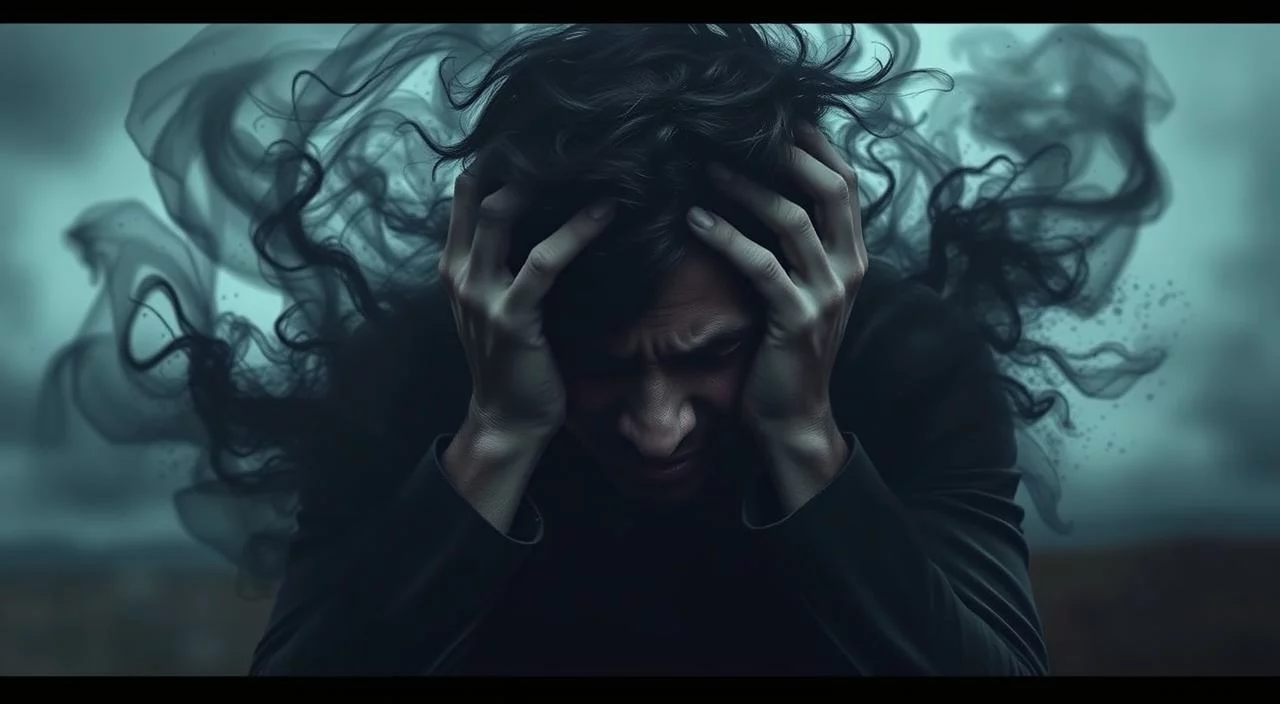 emotional overload Illustration about mental health and emotional well-being