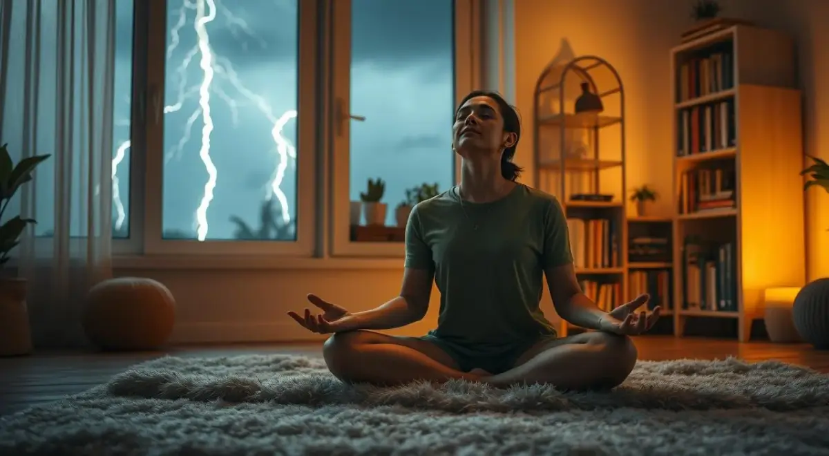 Techniques for dealing with fear of lightning. techniques for lidar with fear of raios