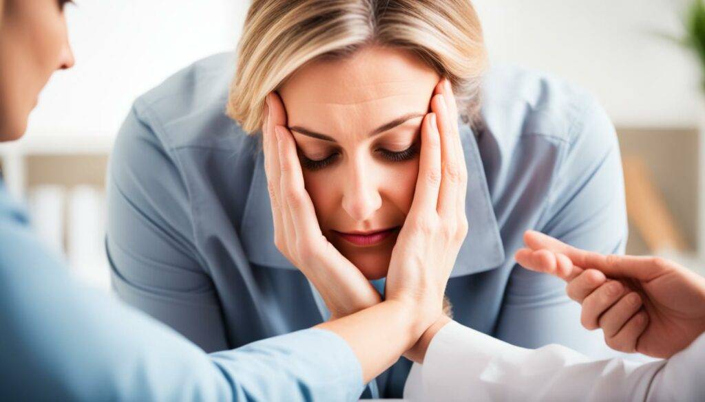 treatment of emotional dependency Illustration about mental health and emotional well-being