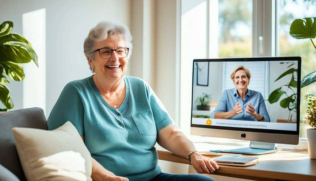 advantages of free online therapy Illustration about mental health and emotional well-being